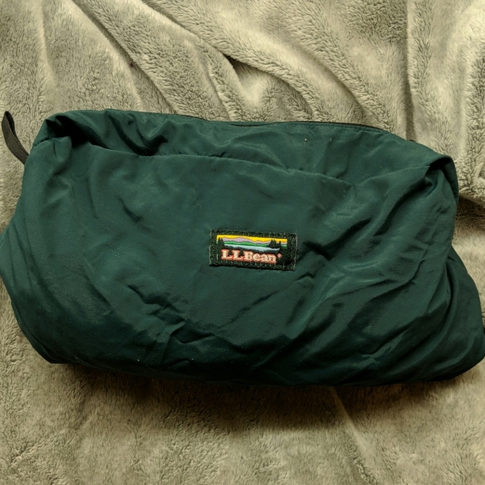 L. L. Bean Pack Away Vintage Rain/Wind Jacket - Picture 7 of 7